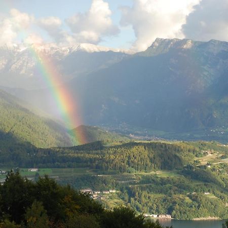 Camera De Le Rondole, Maso Postel - 500 Mt Strada Sterrata Pergine Valsugana Eksteriør bilde