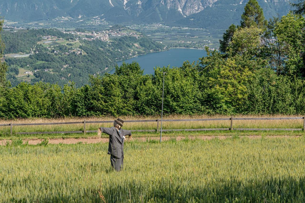 Camera De Le Rondole, Maso Postel - 500 Mt Strada Sterrata Pergine Valsugana Eksteriør bilde