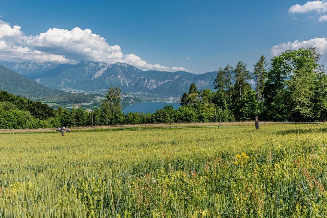 Camera De Le Rondole, Maso Postel - 500 Mt Strada Sterrata Pergine Valsugana Eksteriør bilde