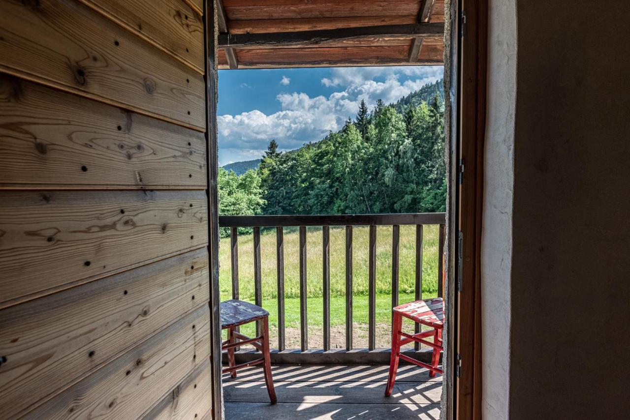 Camera De Le Rondole, Maso Postel - 500 Mt Strada Sterrata Pergine Valsugana Eksteriør bilde