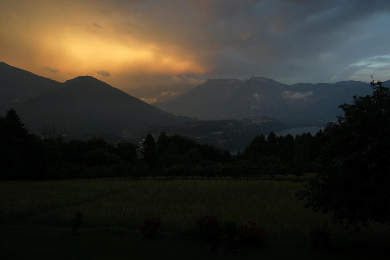 Camera De Le Rondole, Maso Postel - 500 Mt Strada Sterrata Pergine Valsugana Eksteriør bilde