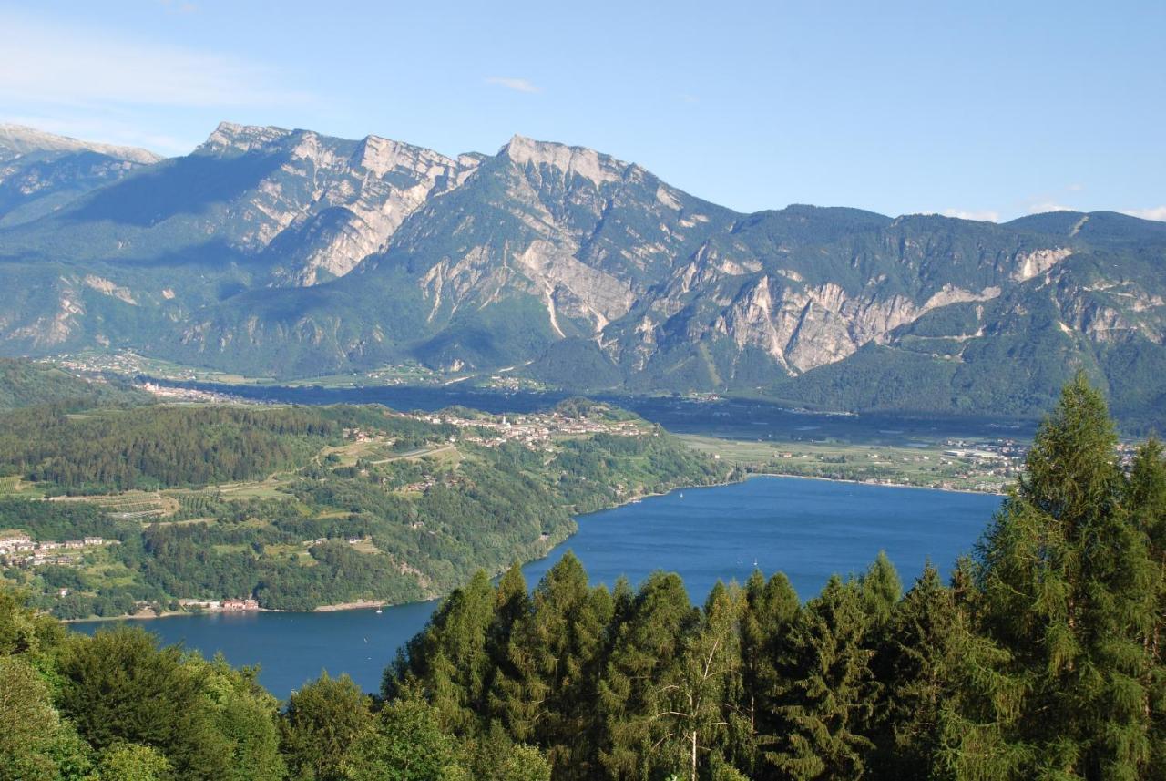 Camera De Le Rondole, Maso Postel - 500 Mt Strada Sterrata Pergine Valsugana Eksteriør bilde